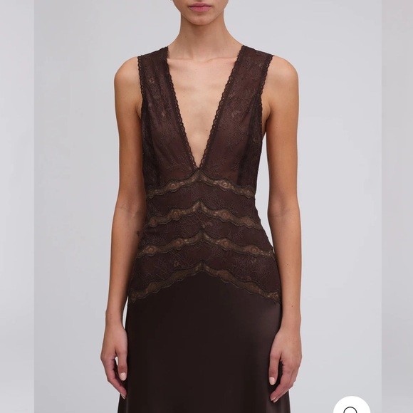 Ronny Kobo Brown Maxi Dress - Picture 5 of 6